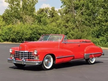 1947 Cadillac Series 62 Convertible — 1 of just 6,755 built in 1947 — one of the last CCCA Full Classics