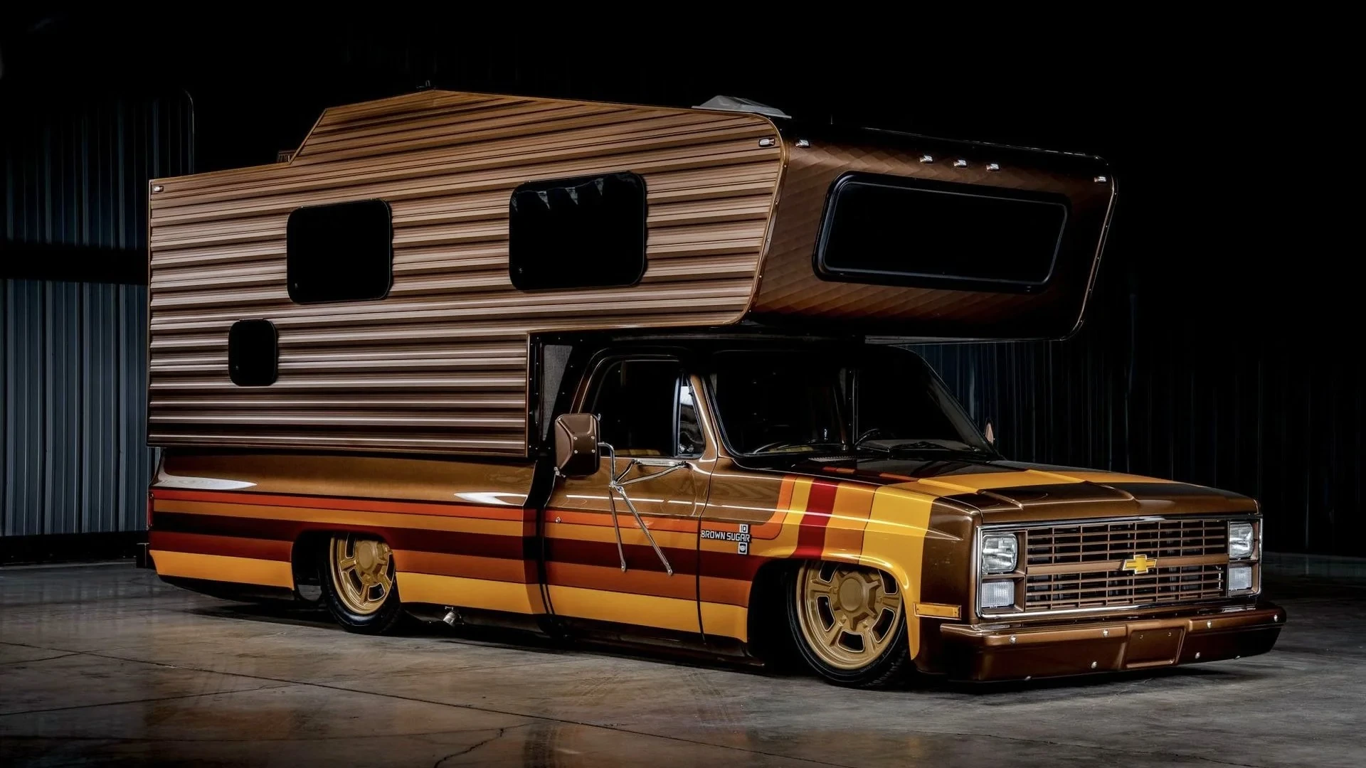 1983 Chevrolet C20 Brown Sugar — Featured at the 2019 SEMA show