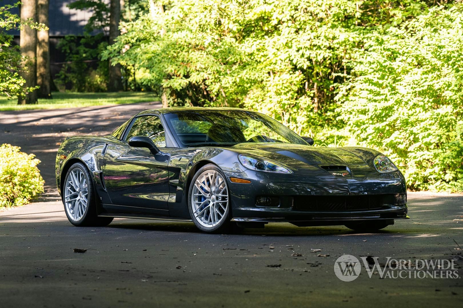 2009 Chevrolet Corvette ZR1 — Supercharged V8 with 638 HP — 0 to 60 in 3.5 seconds