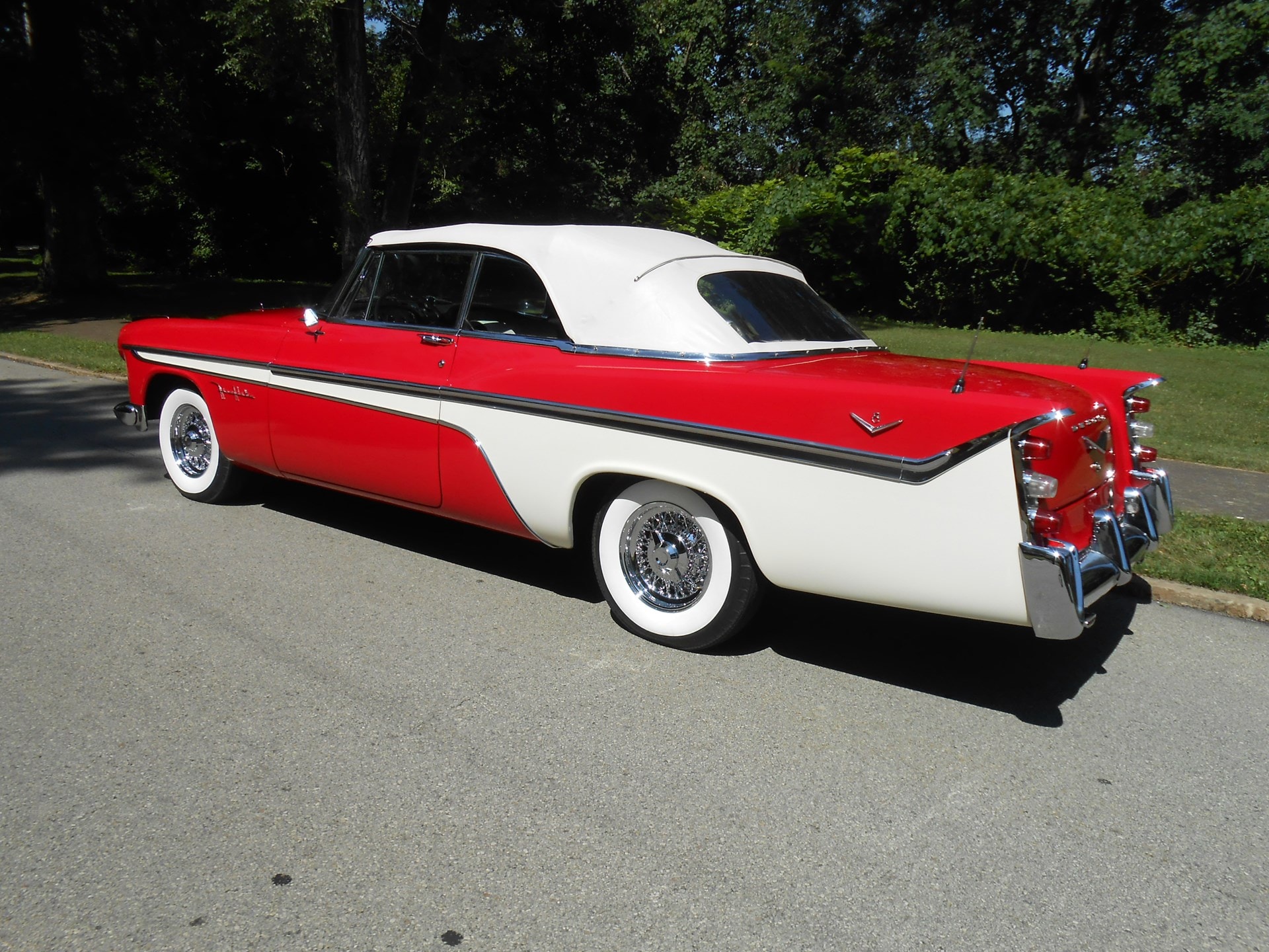 1956 DeSoto Fireflite Convertible — 1 of only 1,385 produced — equipped with a factory Hi-Fi Record Player