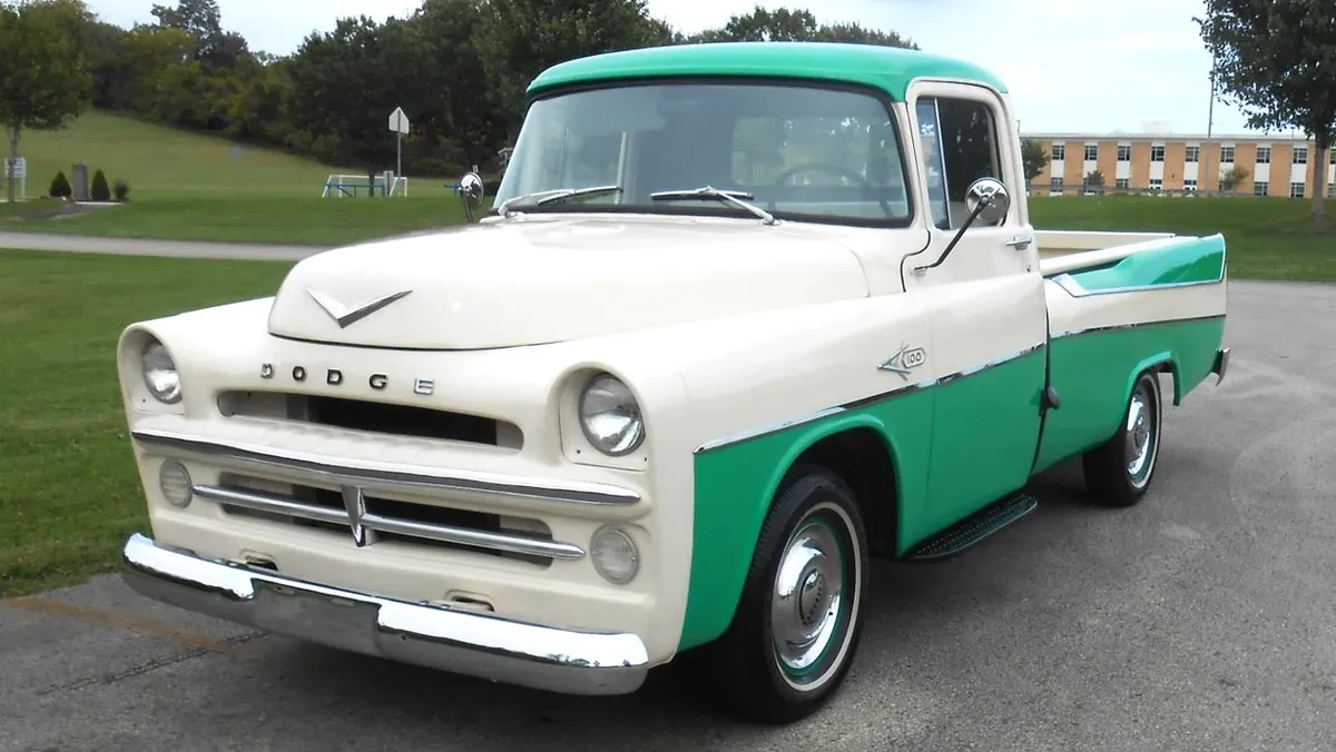 1957 Dodge D100 Sweptside Pickup — 1 of just 1,260 built between '57 and '59