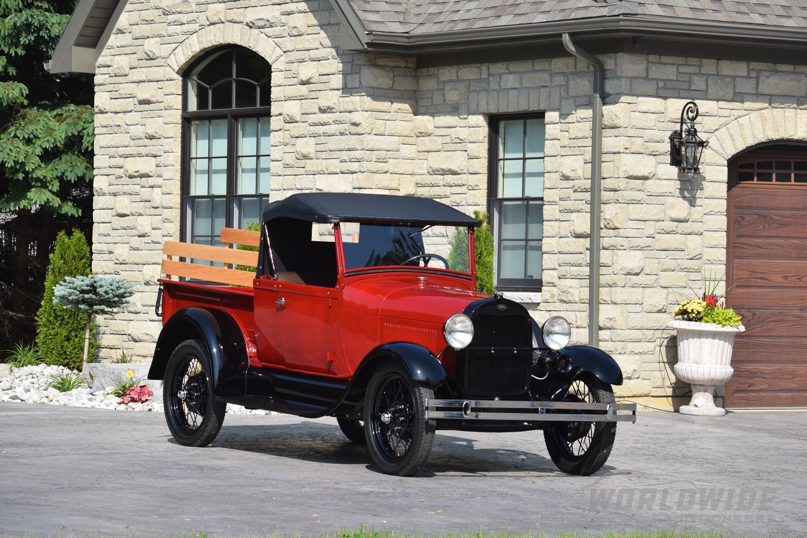 1929 Ford Model A Roadster Pickup — Extensive body-off-the-frame restoration