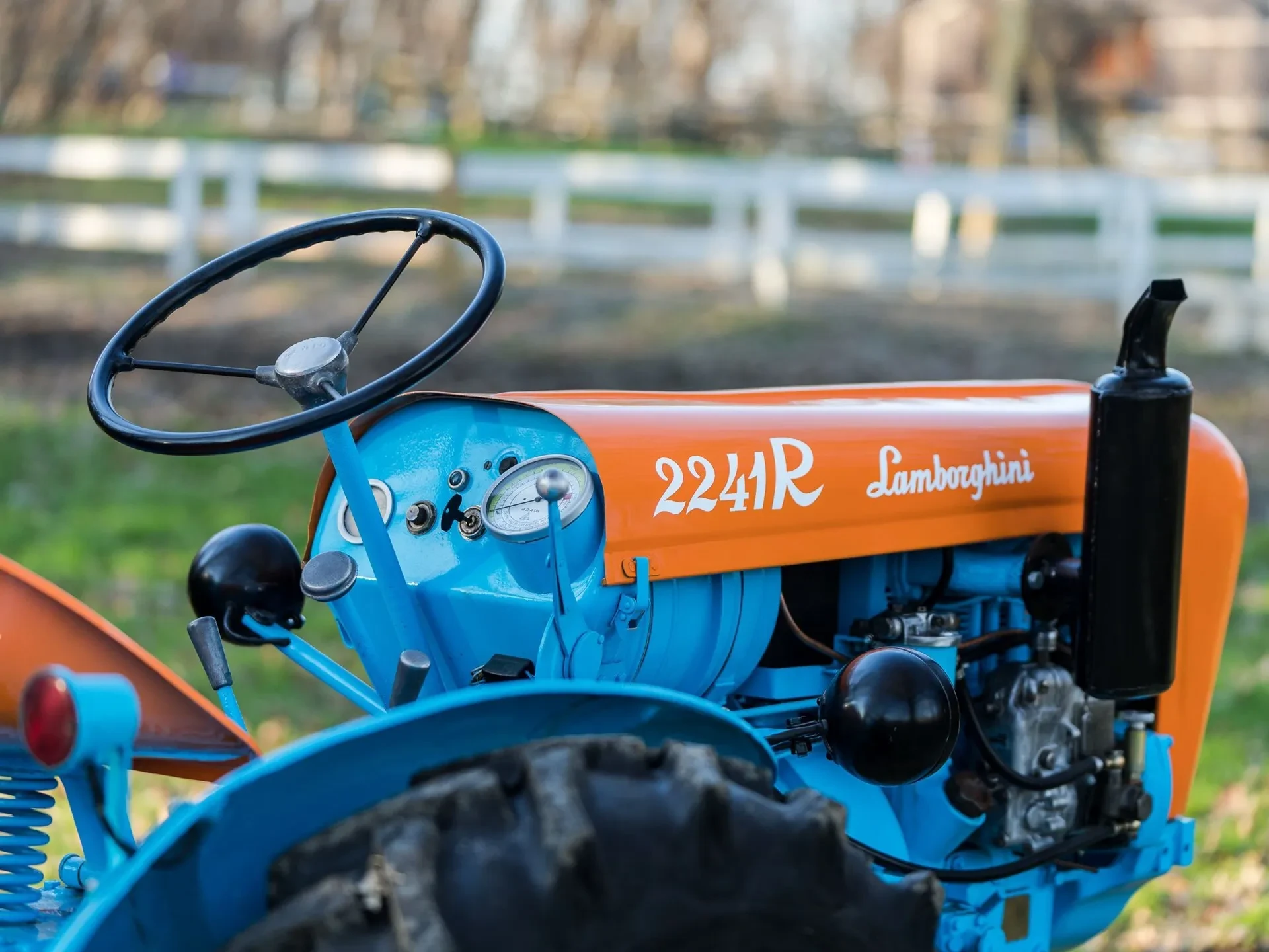 1960 Lamborghini DL20 2241R Tractor — The tractor that pulled Ferruccio Lamborghini's coffin to his final resting place