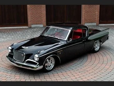 1956 Studebaker Golden Hawk Custom — Studebaker's flagship model — top of the Hawk Series
