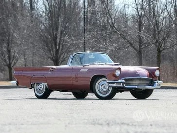 1957 Ford Thunderbird Convertible — D-Code 312 'Thunderbird Special V-8' four-barrel engine